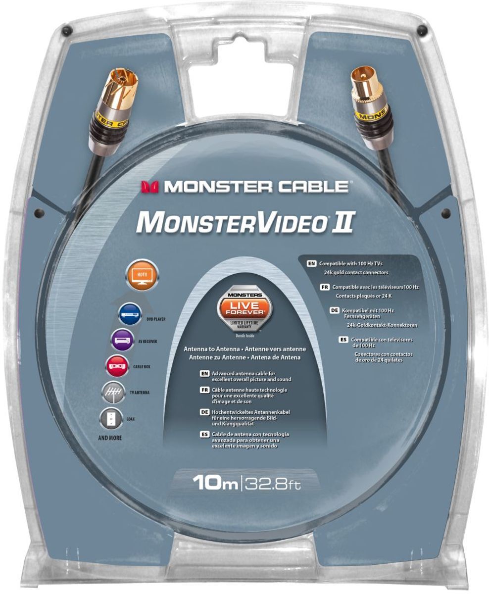 Monster PAL Coax-kabel 10m