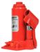 Cric hydraulique - 5 tonnes - Rouge - Soupape de surcharge