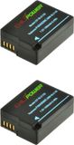 ChiliPower accu DMW-BLC12E pour Panasonic - 1300mAh - 2-Pack
