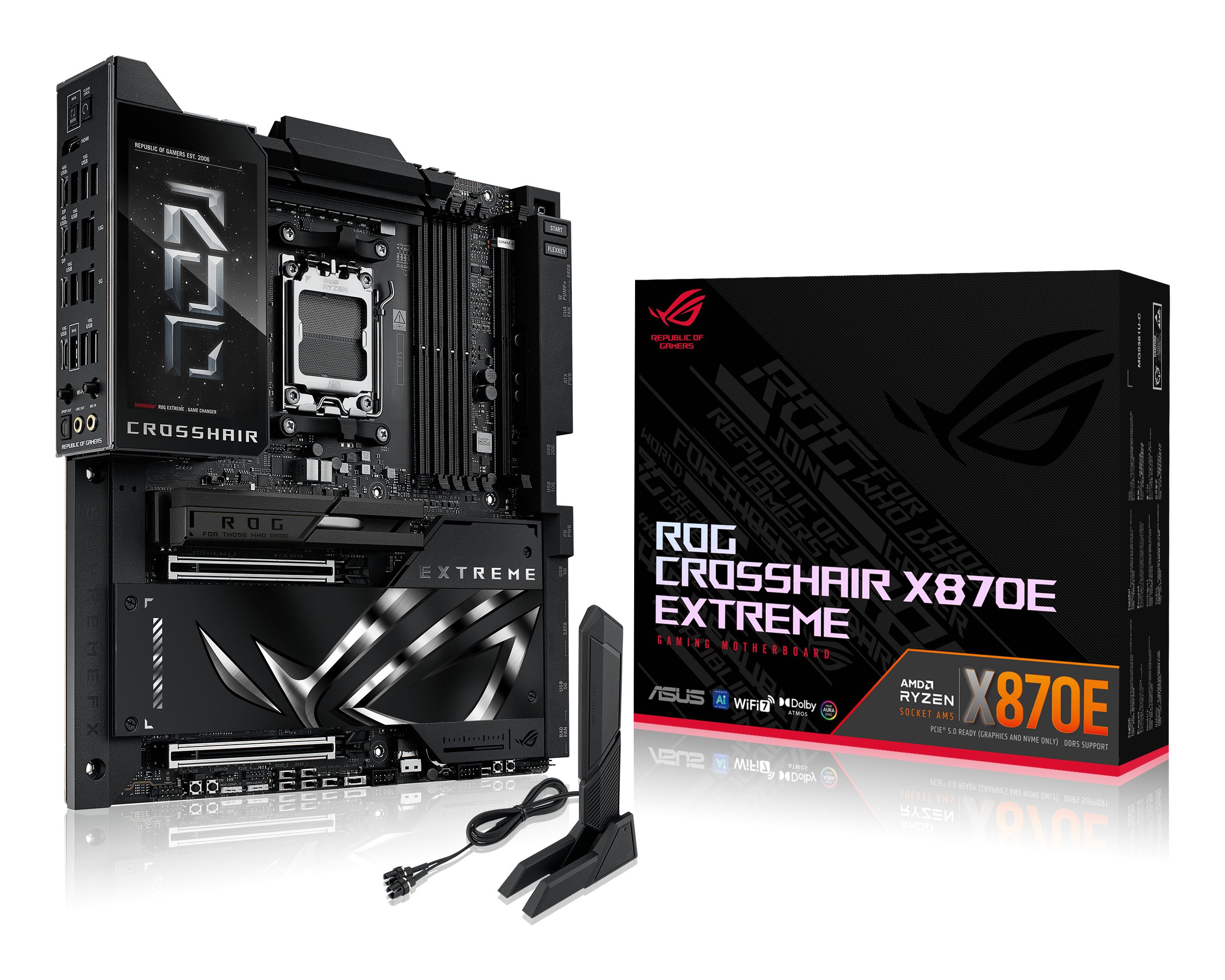 ASUS ROG CROSSHAIR X870E EXTREME AMD X870E Socket AM5 Verlengd ATX