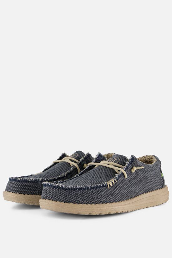 HEYDUDE Wally Braided Instappers blauwgrijs - Maat 42