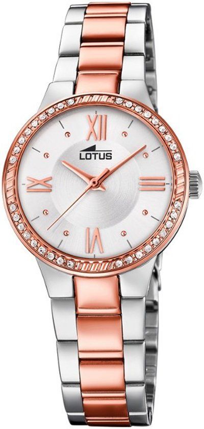 LOTUS 18392/2 Dame - Horloge - Staal - Bicolor - Ø 30.5 mm