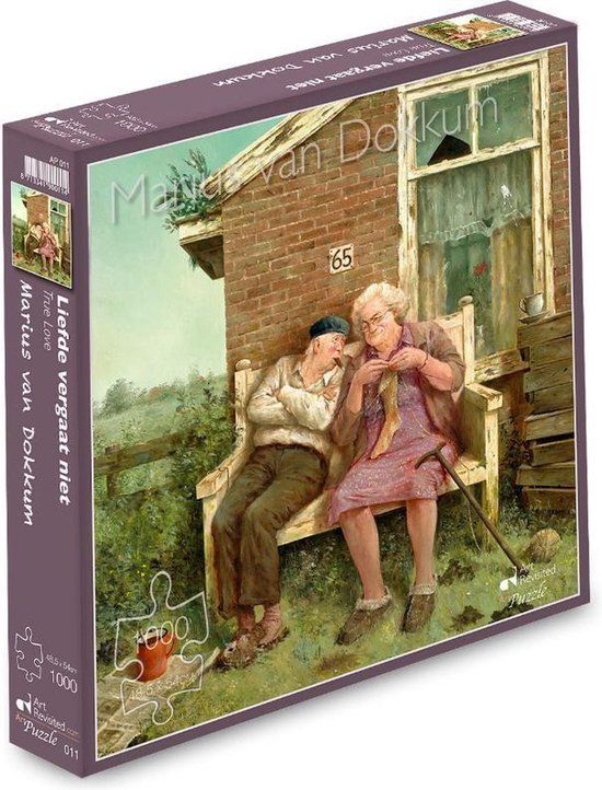 Puzzel Marius van Dokkum Liefde Verga - 1000 stukjes - 12+ jaar