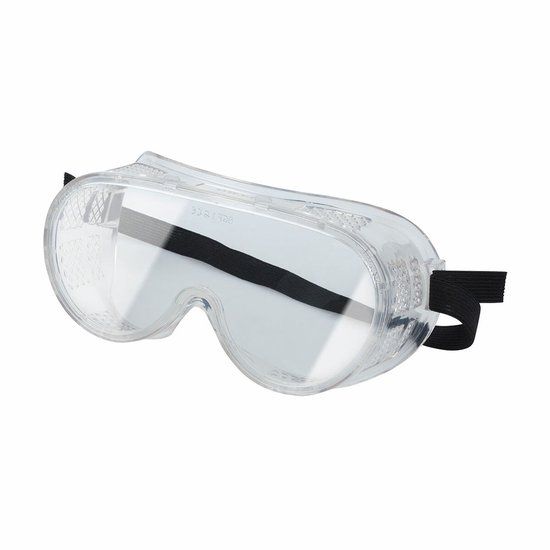 Wolfcraft Ruimzichtbril - Veiligheidsbril - Overzetbril - Polycarbonaat - CE