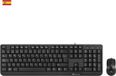 NGS Cocoa Kit - Toetsenbord - Keyboard - bedraad - met muis - USB - QWERTY Zwart
