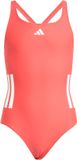 Adidas Performance Maillot de bain C-Back 3-Stripes pour enfants - Rouge