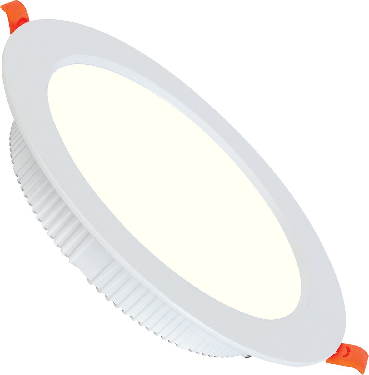 Horoz Electric LED Downlight - Inbouw Rond 12W - Natuurlijk Wit 4200K - Mat Wit Aluminium - Ø120mm