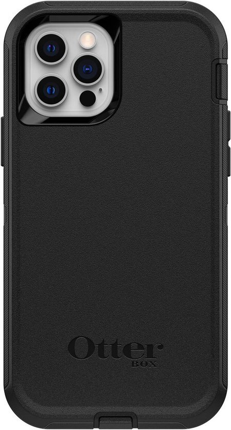 OtterBox Defender Apple iPhone 12 / 12 Pro Back Cover Zwart