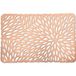 Zeller tafel Placemats - 4x - glanzend koper - rechthoekig - 29 x 44 cm - onderleggers