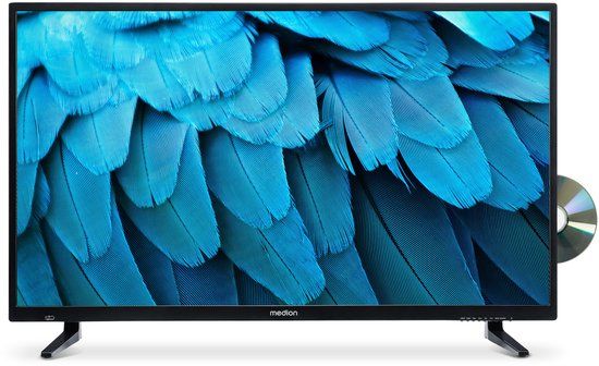 MEDION 40 inch Full HD LED TV with DVD Player - MD840001 - Black