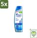 Head & Shoulders 5 x Anti-Roos Shampoo Pure Intense Hoofdhuid Detox 250 ml