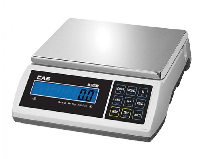 CAS Professionele Digitale Weegschaal | Max 6 kg/0,2gr