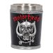 Nemesis Now B4122M8 Motorhead Shot Glas 7cm Zwart, Hars w/RVS Insert, 35 milliliter