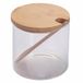 Villa d'Este Home Tivoli Suikerpot 500 ml van borosilicaatglas, deksel en lepel van bamboe, glas