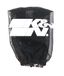 K&N Drycharger Filterhoes voor HA-6806, 121-114 x 121mm - Zwart (HA-6806DK)