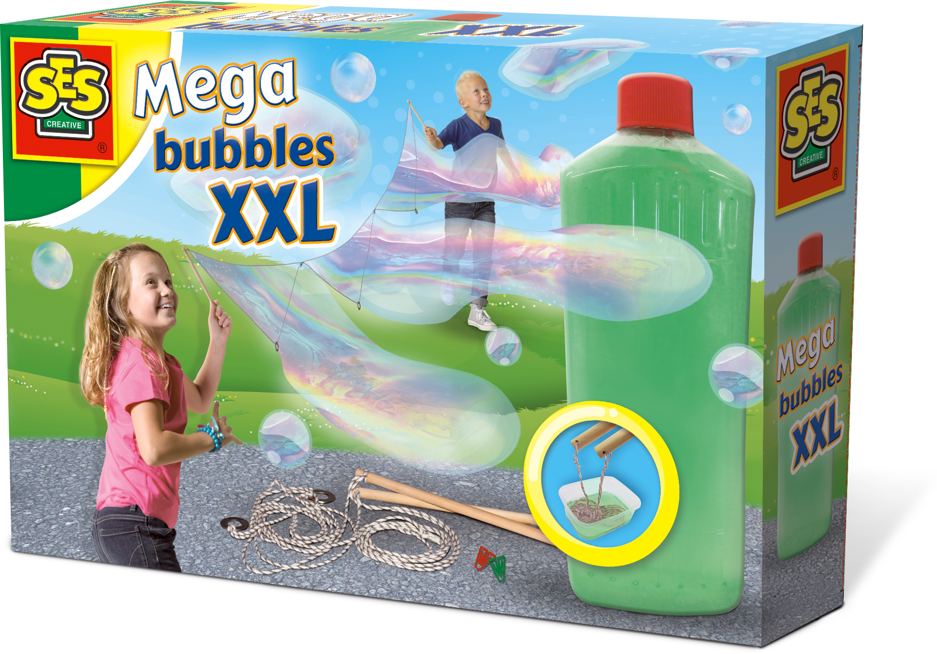 ses Mega bubbles XXL - groen