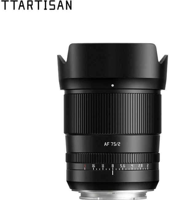 TTartisan AF 75mm f/2 - Sony E - Black