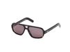 Adidas Originals OR0134 Dark Havana Zonnebril - Kunststof, Vierkant, Volledig omrand