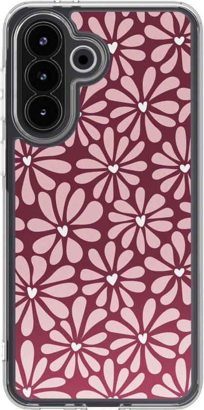 imoshion Hoesje - Geschikt voor Samsung Galaxy A37 (5G) - Design hoesje - Bloom Love Blush