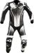 MUGENRACE Sidegun Zwart Wit Geperforeerd 1-Delig Motorpak - One Piece Suit