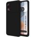 Tumundosmartphone Ultrazachte siliconen beschermhoes voor ZTE Blade A34 4G, zwart
