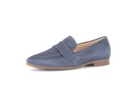 Gabor - Dames - Loafers - Blauw - Leer - Maat 42