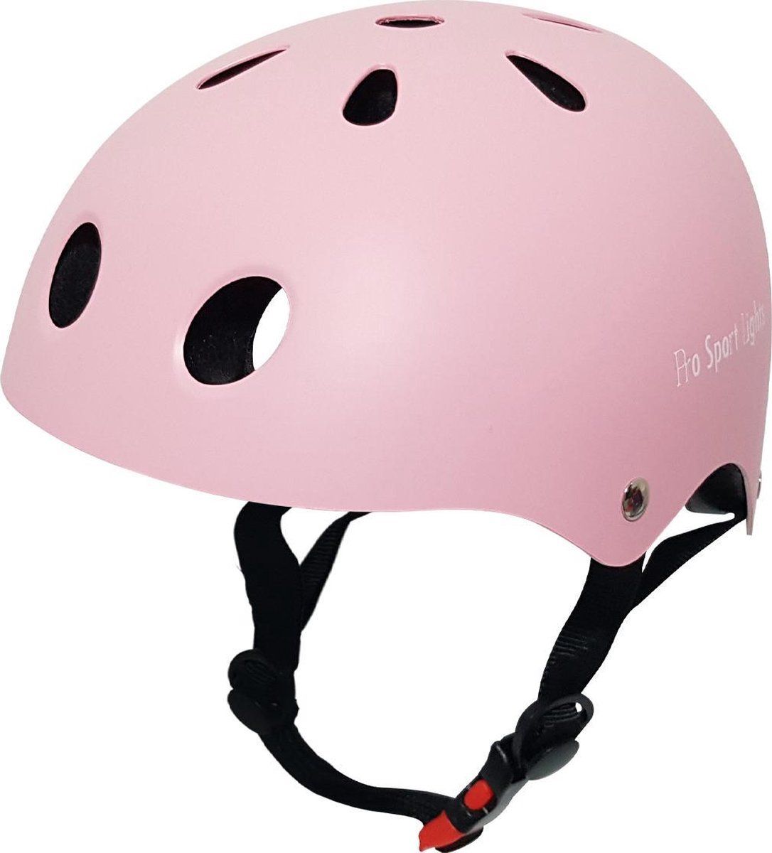 Pro Sport Lights Fietshelm Junior - Roze