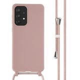 imoshion Siliconen hoesje met koord voor de Samsung Galaxy A33 - Sand Pink