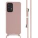 imoshion Siliconen hoesje met koord voor de Samsung Galaxy A33 - Sand Pink