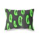 BonaMaison Neon Groen-Rook Decoratieve Kussensloop, Kussenhoezen Bank, Decoratieve Kussenhoesjes, Kussensloop; Sofa, Slaapkamer, Kantoor, Auto 45x60 Cm - Ontworpen en vervaardigd in Turkije