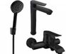 Mexen Pecos R75 set de bain, noir