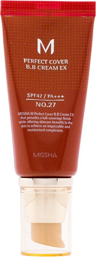 Missha Perfect Cover BB Cream SPF 42 PA+++ NO.27 Honey Beige 50ml