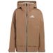 ADIDAS TERREX Outdoorjas 'Xploric' bruin / wit