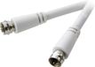 SpeaKa Professional Satelliet Aansluitkabel [1x F-stekker - 1x F-stekker] 1.50 m 90 dB Wit