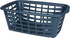 5Five Panier à linge en plastique - bleu - 40 litres