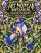 Art Nouveau Botanical Coloring Book for Adults