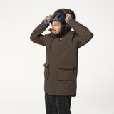 agu Defender Winter Parka Heren Waterdicht - Ground Coffee - XXL