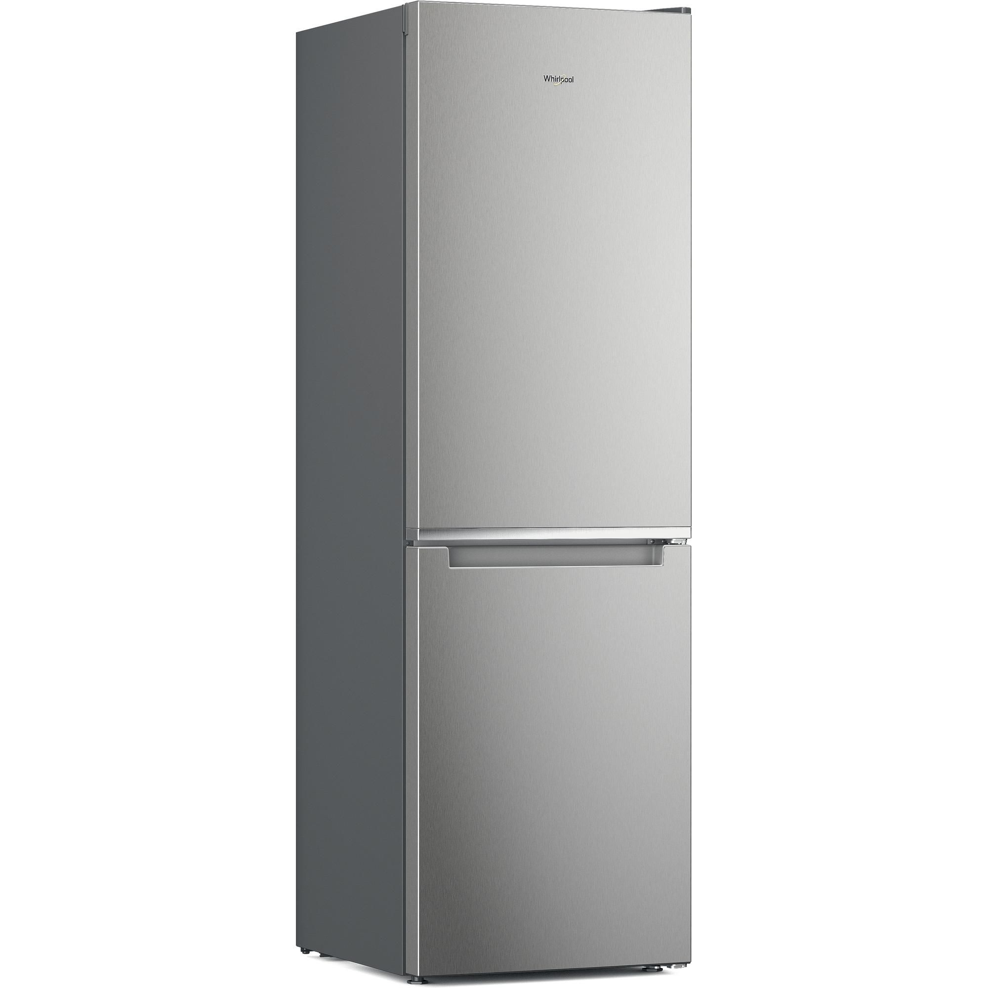 Whirlpool W7X 83A OX 1 Vrijstaand Koel-vriescombinatie | 335 l | Roestvrijstaal