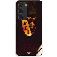 Maniacase Coque Pour Samsung Galaxy S23 Plus RCL LENS orange fond noir