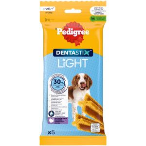 Pedigree Dentastix Light Medium hondensnack 10 - 25 kg 12 x 5 stuks
