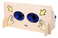 Small Foot mur sensoriel en bois