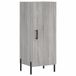 vidaXL Dressoir Grijs Sonoma Eiken 34,5x34x90 cm