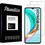 Phonillico® Gehard glas voor Honor X6b [Pack 2]
