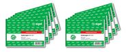 Sigel kwitantieblok A6 10 stuks. 10 Stuk / 40 Blatt | SD021/10, zelfschrijvend en microgeperforeerd