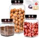 Set de 3 bocaux de stockage en verre sans marque