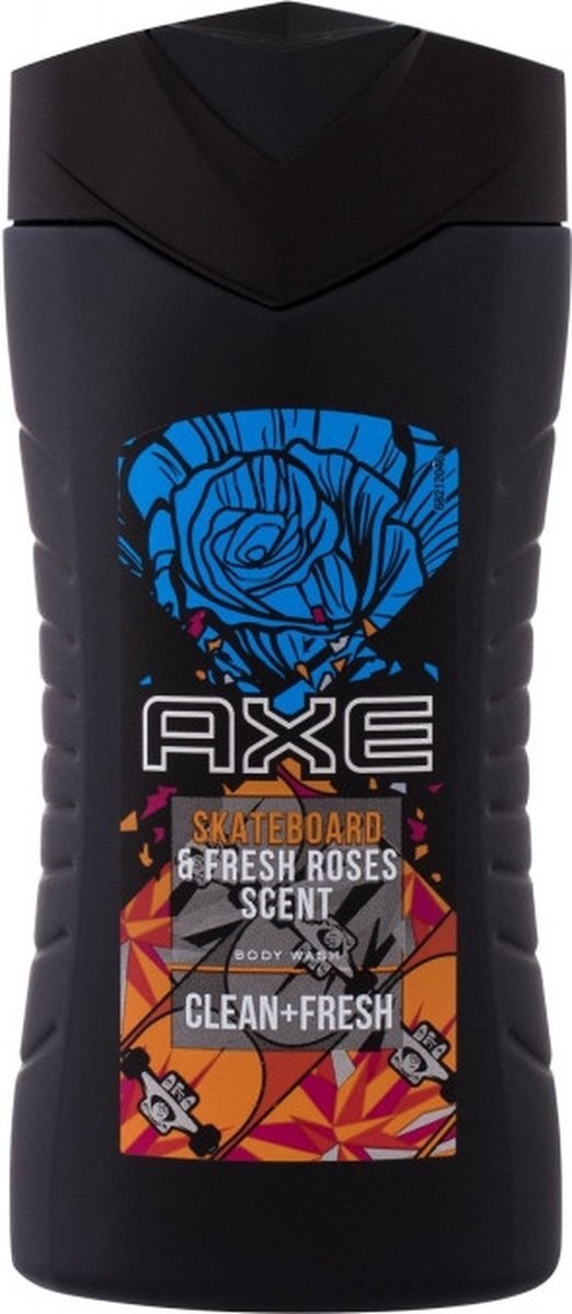 AXE Douchegel Skateboard & Fresh Roses Scent 400ml