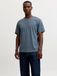 JACK & JONES Shirt 'JJEORGANIC' donkergrijs