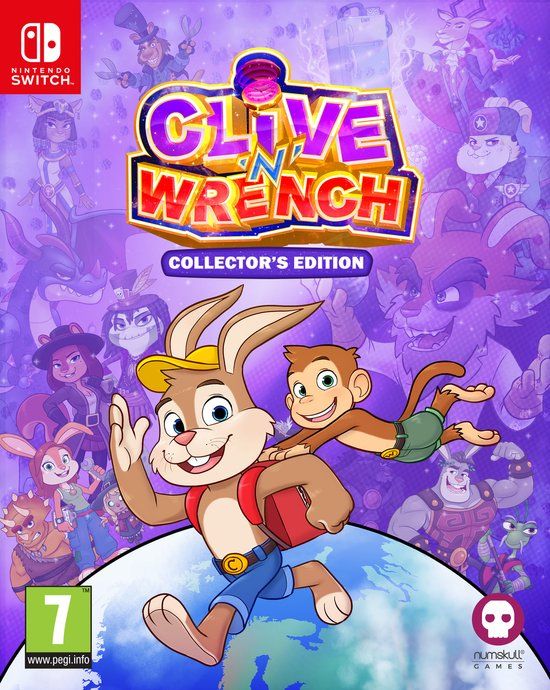 Numskull Games Clive 'N' Wrench Badge Edition - Switch