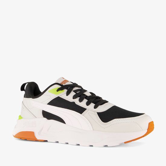 Puma Trinity 2 LT Heren Sneakers Wit Zwart