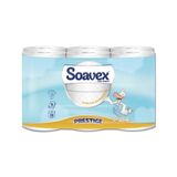 Toiletpapier Prestige Toiletpapier pers 170 scheuren, 3-laags, 12 rollen